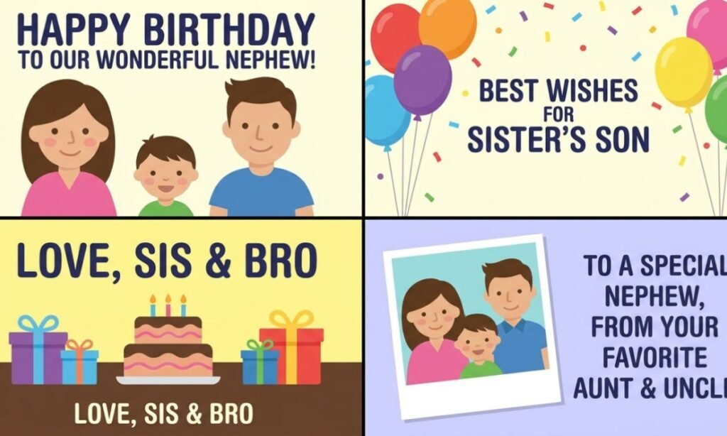 Birthday Wishes for Nephew