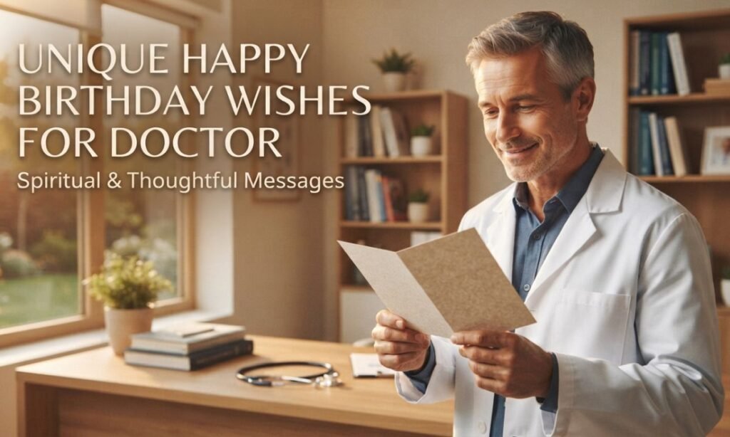 Types of Happy Birthday Wishes for Doctor