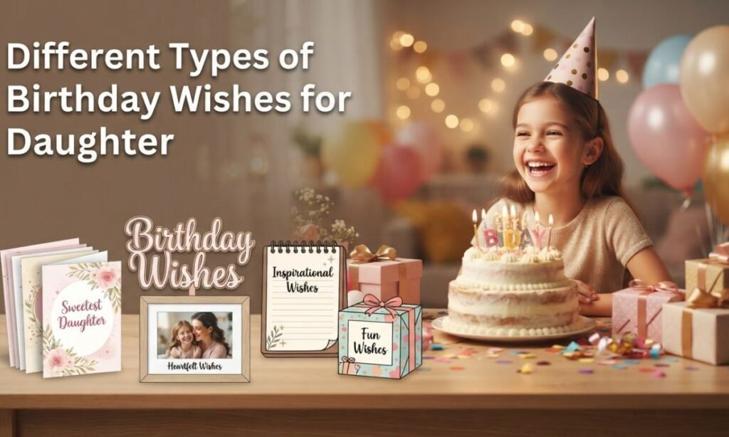 Different Types of Birthday Wishes for Daughter