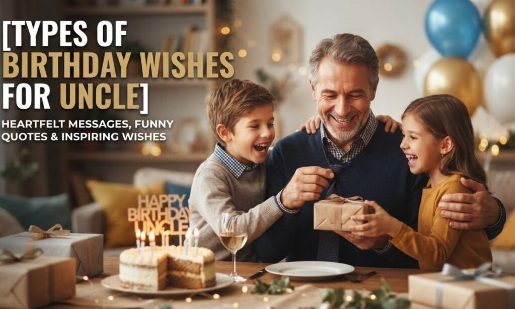 Types of Birthday Wishes for Uncle
