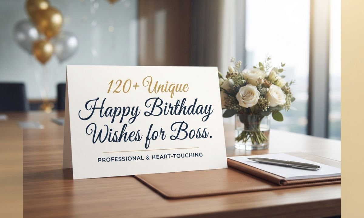 Happy Birthday Wishes for Boss