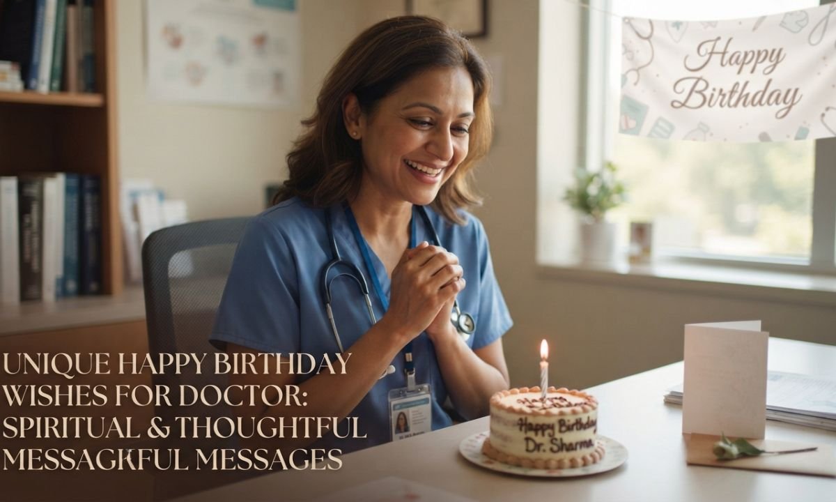 Unique Happy Birthday Wishes for Doctor