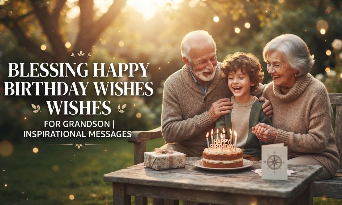 Blessing Happy Birthday Wishes for Grandson
